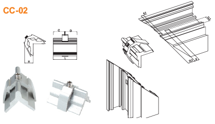 Hinges and corner joints cc2